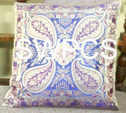 Manufacturers Exporters and Wholesale Suppliers of Cushion Cover Zari Varanasi Uttar Pradesh